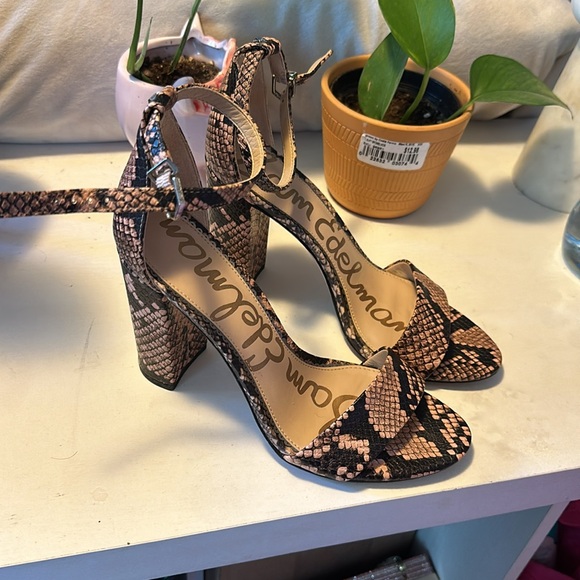 Sam Edelman animal print heels - Picture 2 of 10